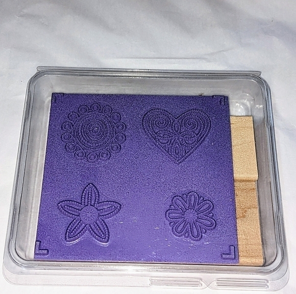 Stampin' Up Polka Dot Punches Complete Set of 4 Unmounted NIB - Picture 2 of 4